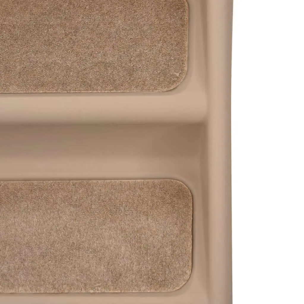 Folding Pet Stairs for Dogs Cats Bed Sofa Ramp Steps Brown
