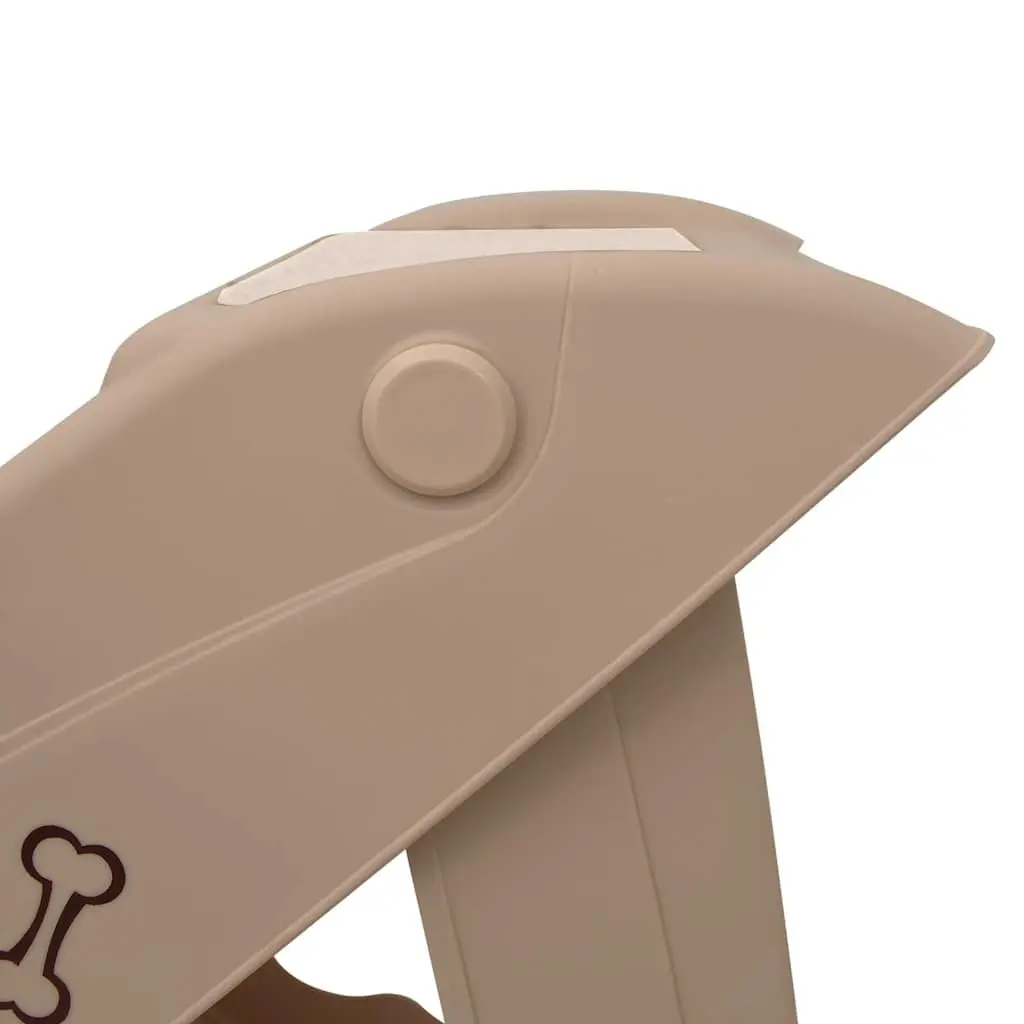Folding Pet Stairs for Dogs Cats Bed Sofa Ramp Steps Brown