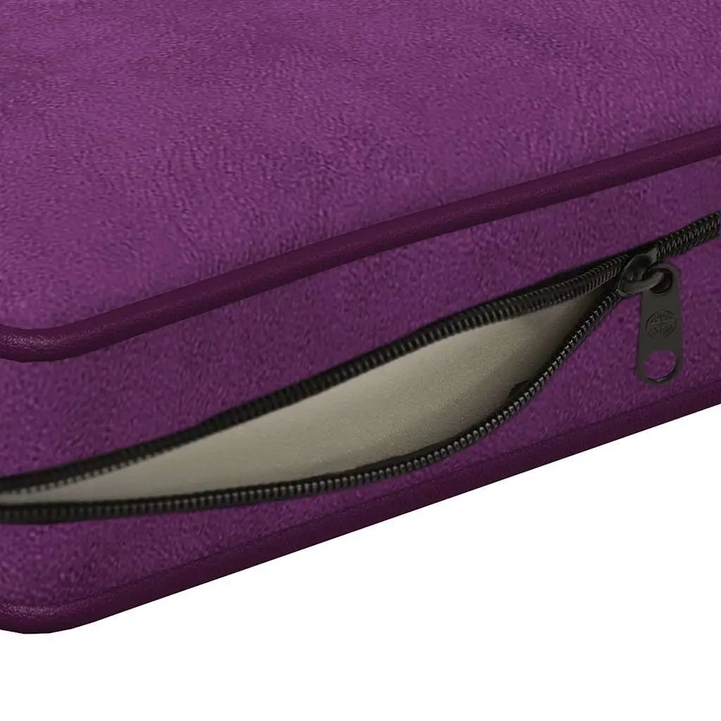 Pet Sofa Dog Bed Plush Cushion Lounge for Small Dogs Cats 72 x 45 x 30 cm Purple