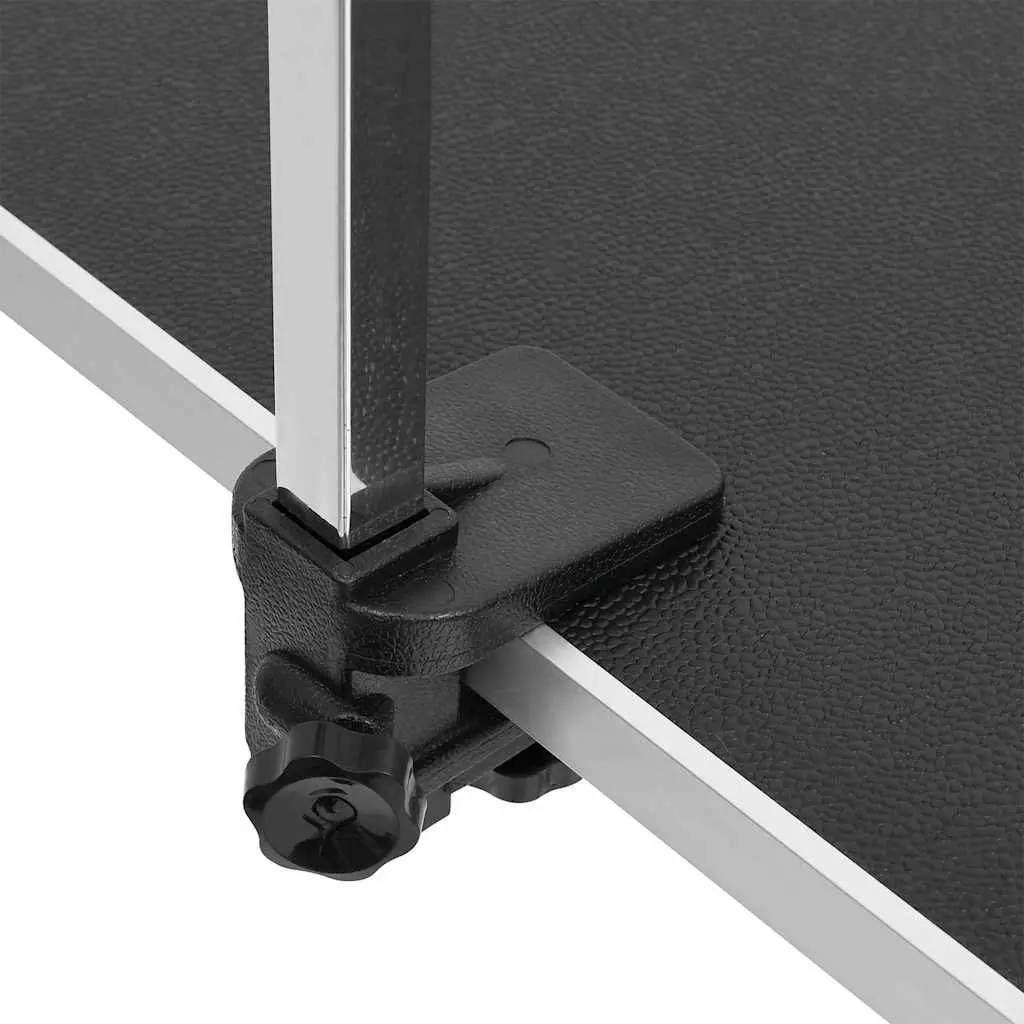 Dog Grooming Table Adjustable Height Foldable Brown