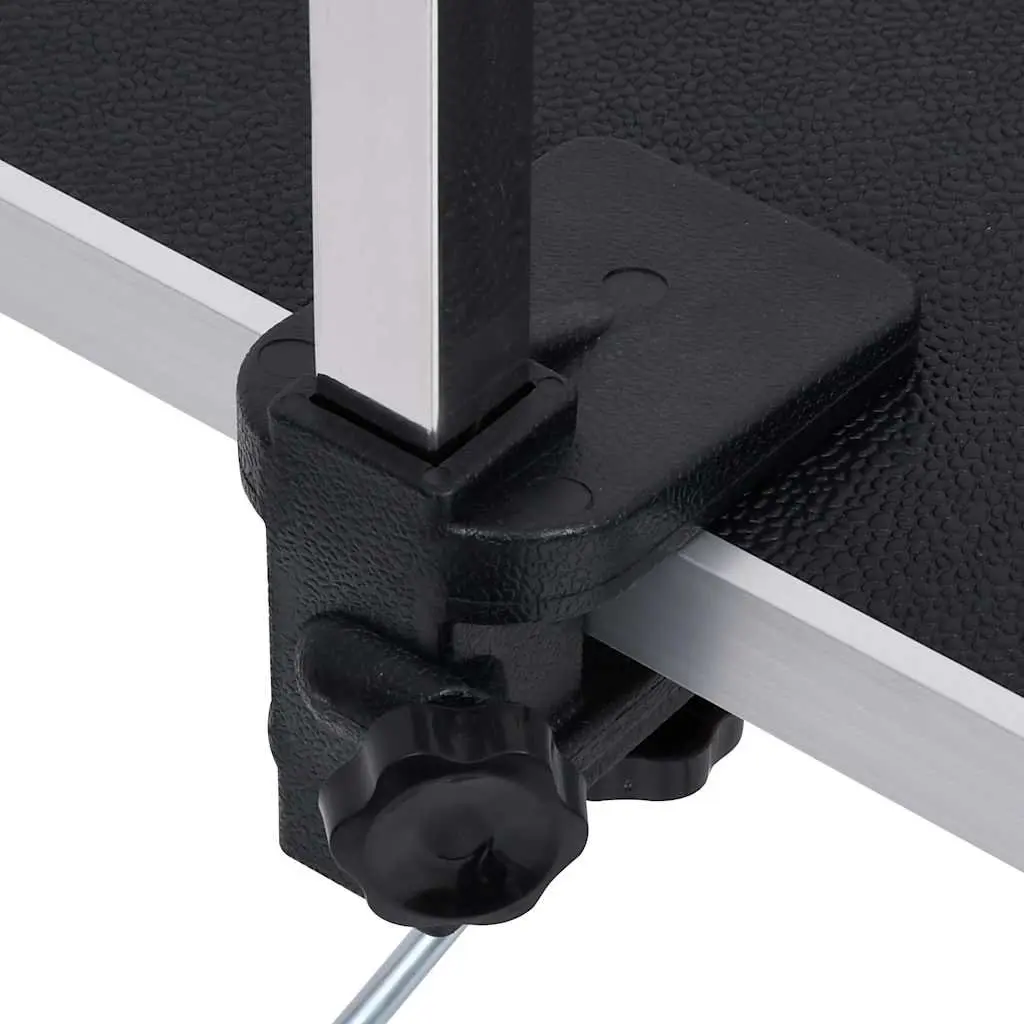 Dog Grooming Table Adjustable Height Foldable Non-Slip Black