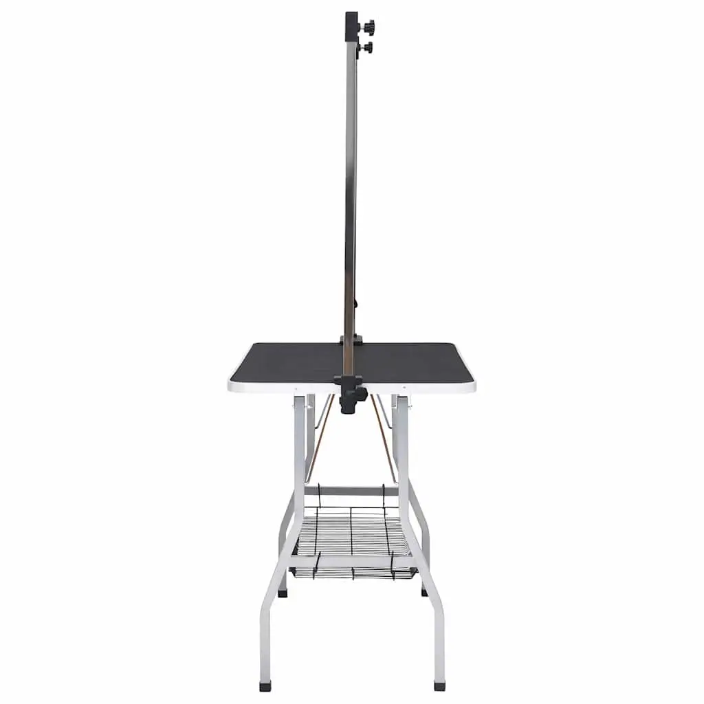 Dog Grooming Table Adjustable Height Foldable Black Non-Slip
