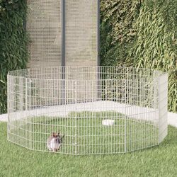 Safe 12-Panel Pet Enclosure for Small Animals