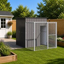 Reliable and Practical Chicken Cage with Comfortable Run