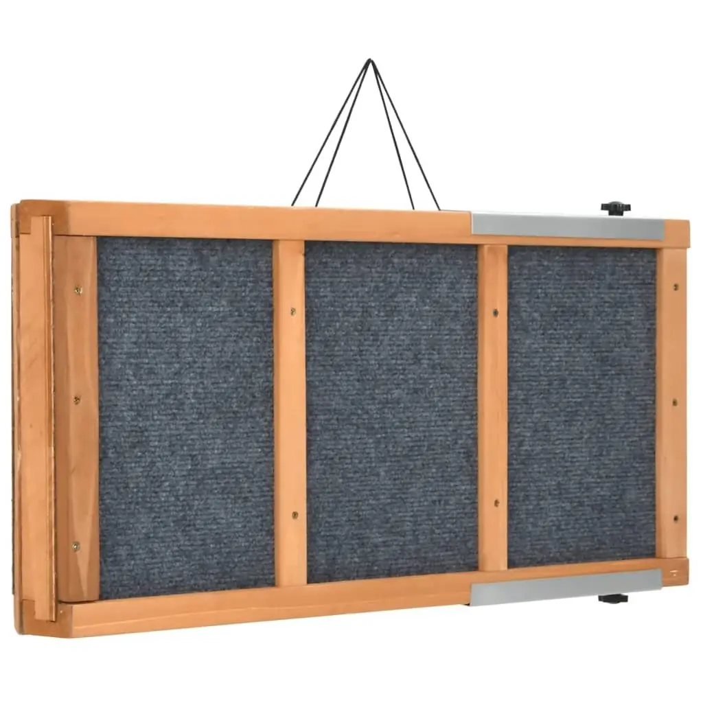 Dog Ramp Portable Access 120cm Grey Wood
