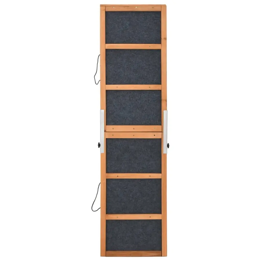 Dog Ramp Portable Access 120cm Grey Wood