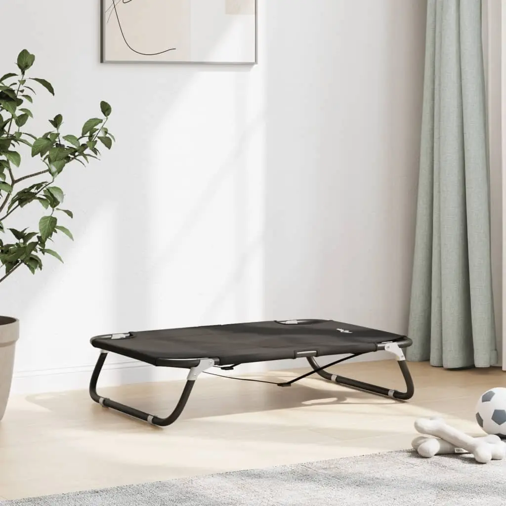 Foldable Elevated Dog Bed Indoor Outdoor Portable Raised Pet Couch Anthracite