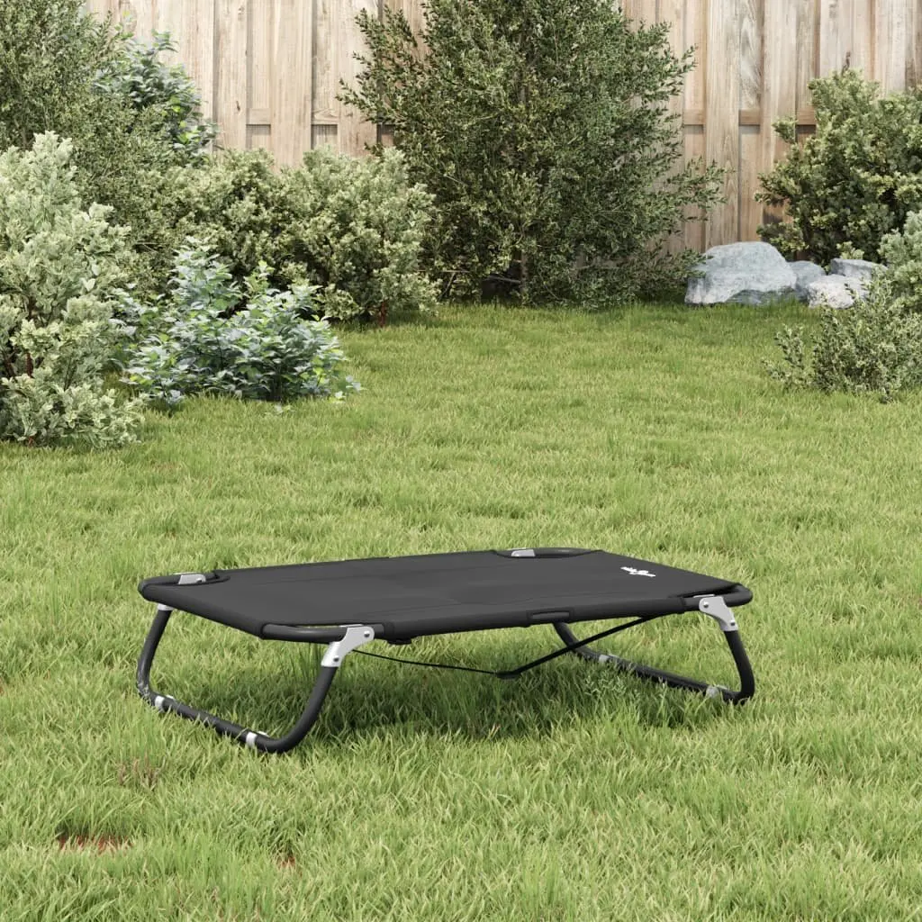 Foldable Elevated Dog Bed Indoor Outdoor Portable Raised Pet Couch Anthracite