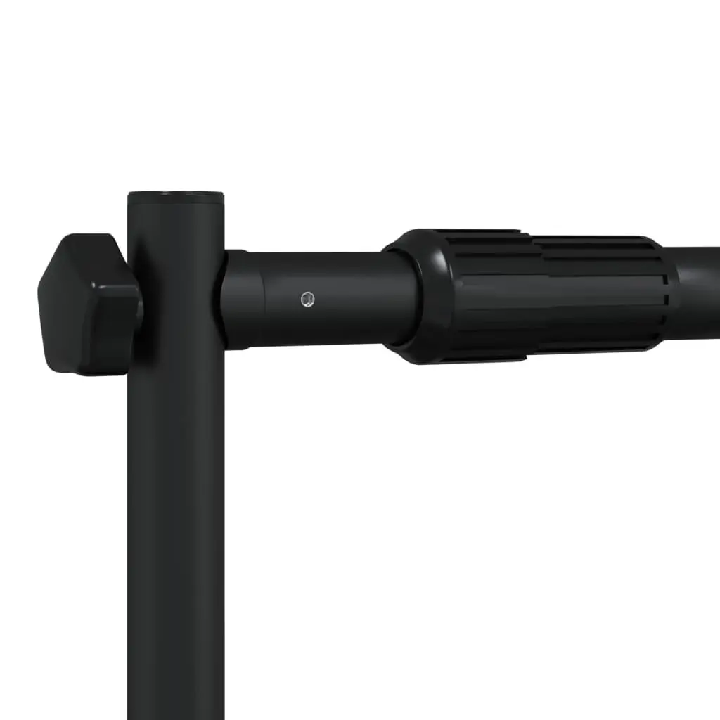 Backdrop Stand Black 254x243cm Adjustable Photography Studio Display Banner