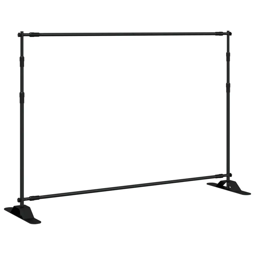 Black Backdrop Stand for Events and Photography