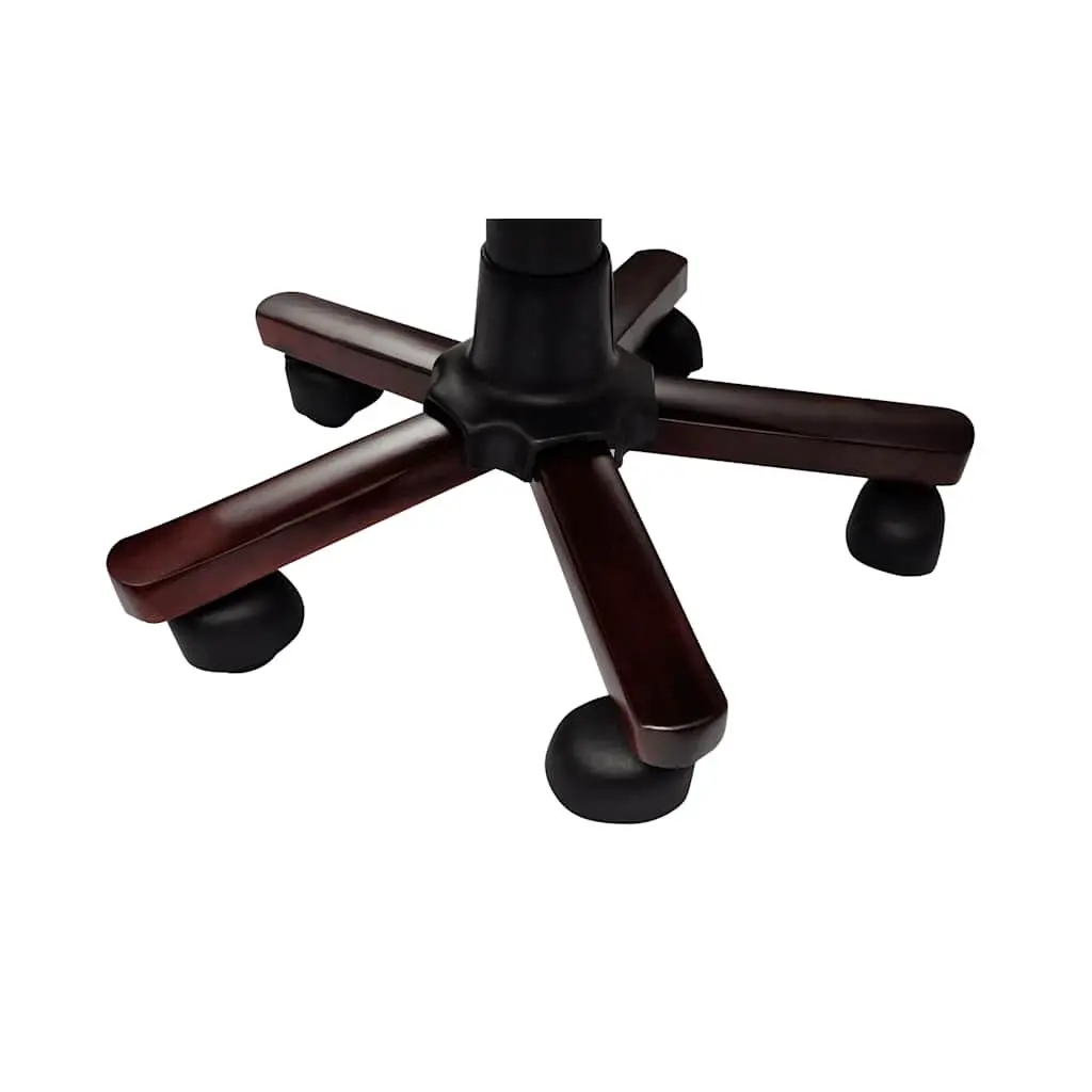 Swivel Office Chair Brown Adjustable Height Home Desk Seating Furniture
