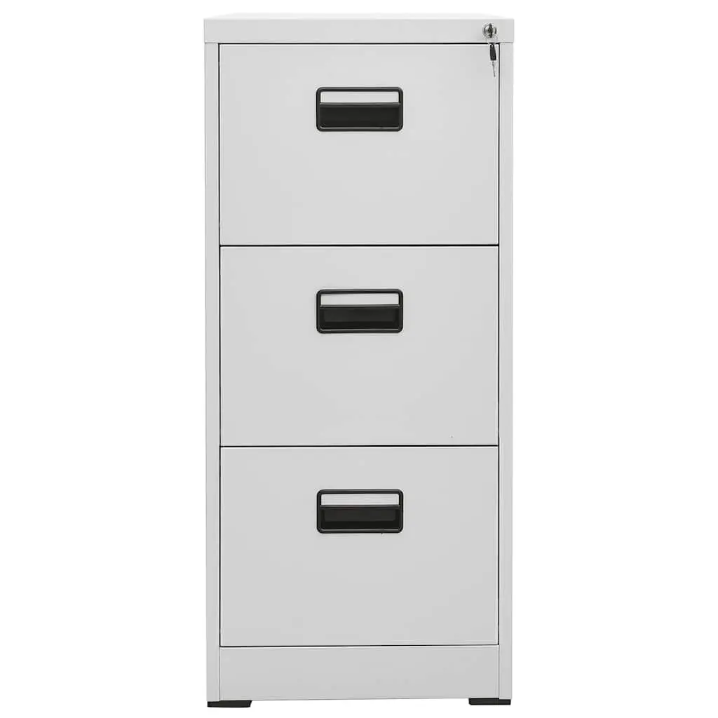 3-Drawer Filing Cabinet with Locking Drawers