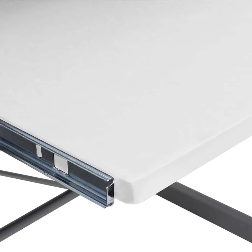 L-Shaped Computer Desk with Storage Options