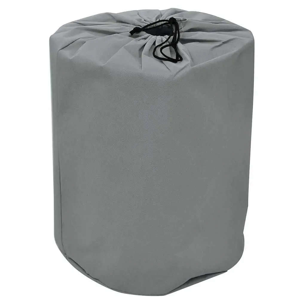 Caravan Cover Grey S Storage Protection Water Repellent Breathable UV Resistant