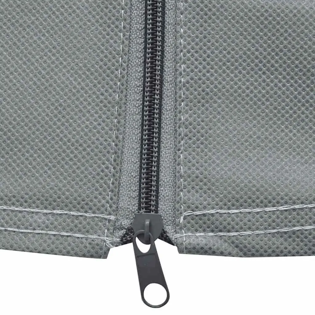 Caravan Cover M Grey Waterproof Breathable UV Resistant Storage Protection