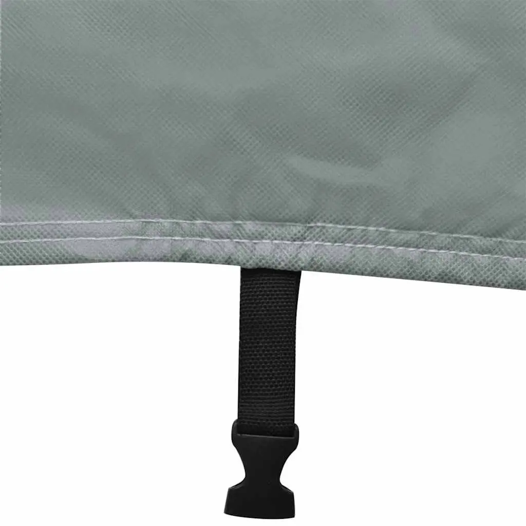 Caravan Cover M Grey Waterproof Breathable UV Resistant Storage Protection