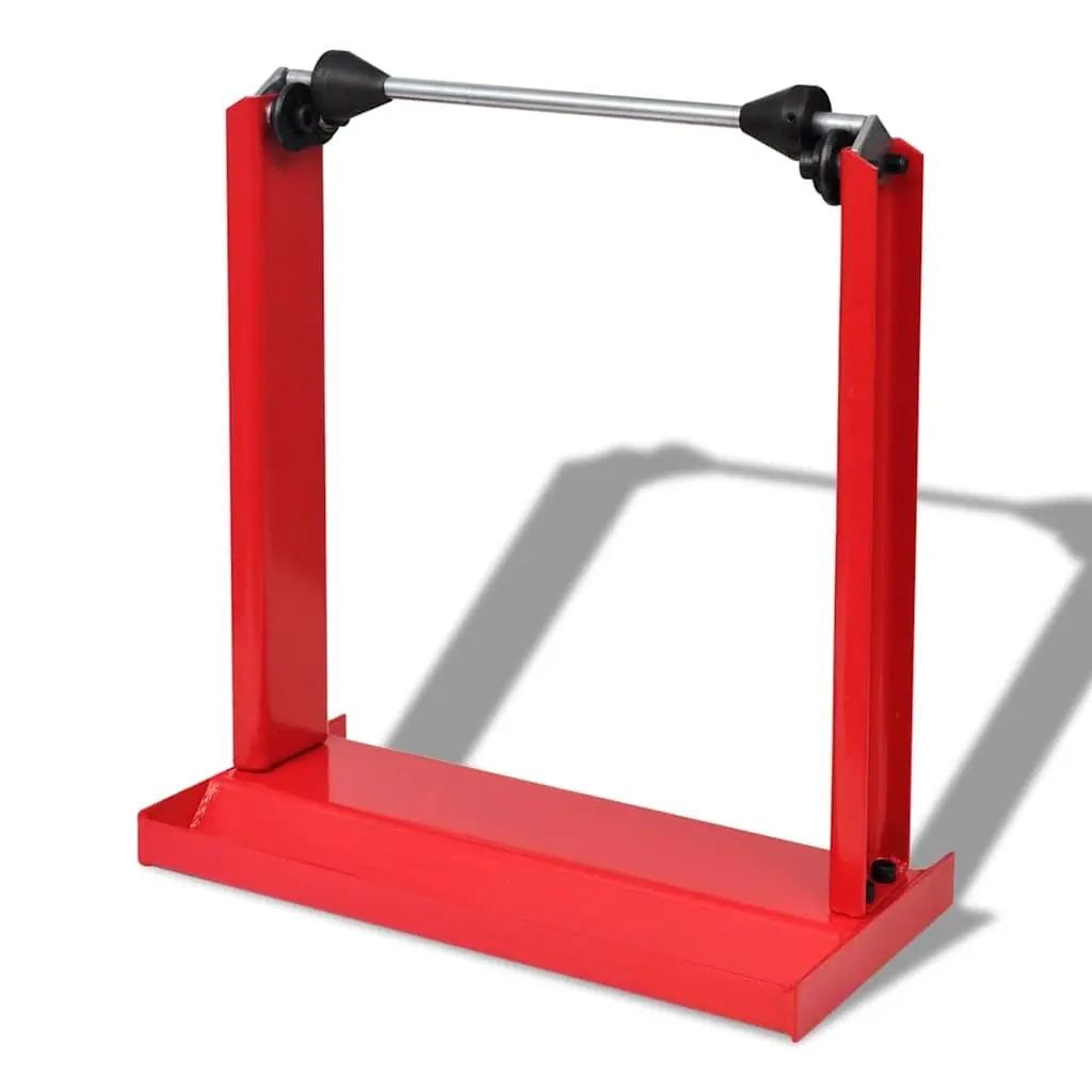 Motorcycle Wheel Balancer Stand Gravity Tire Balancing Tool Red
