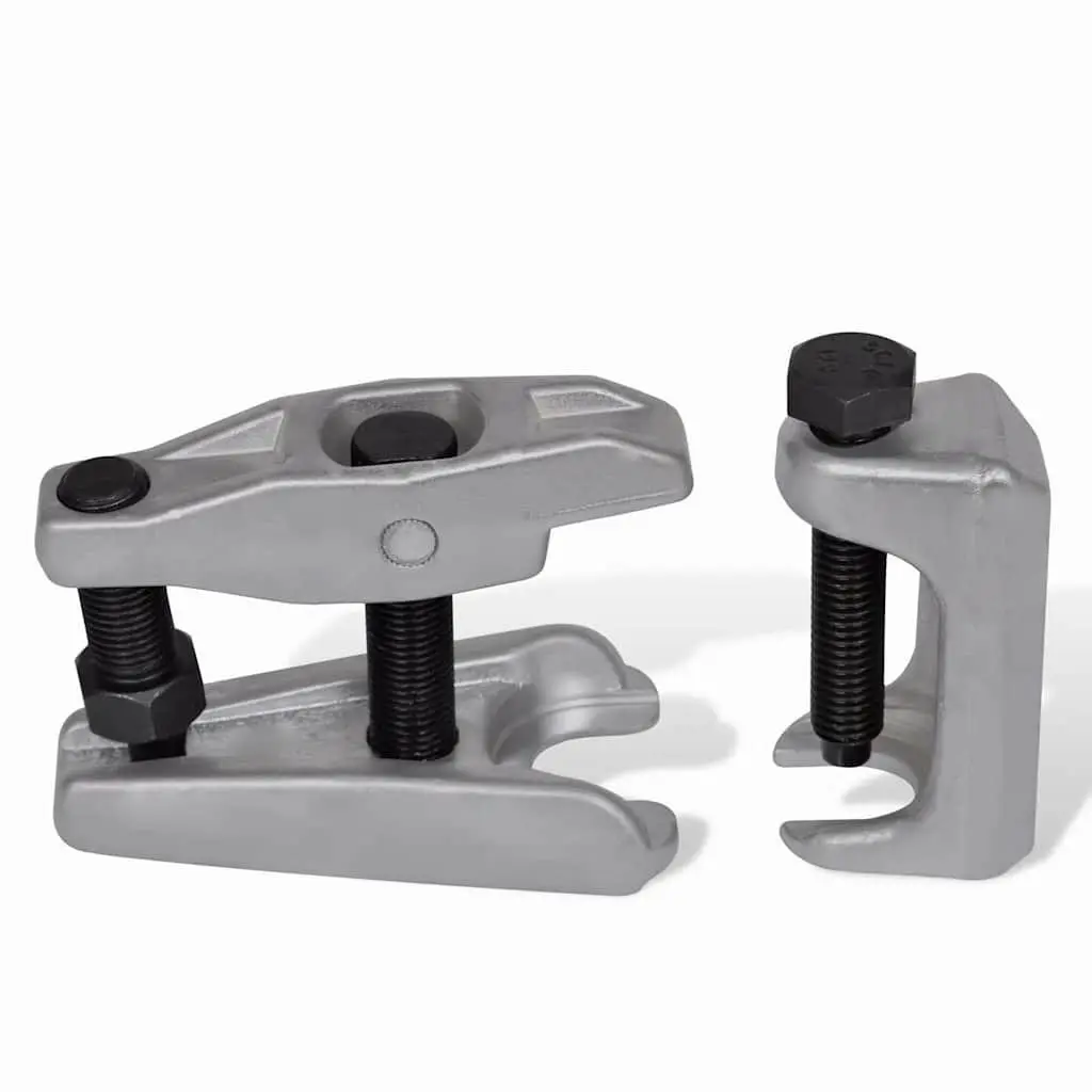 Ball Joint Separator Tool Kit 2 Piece Set Automotive Maintenance Carbon Steel Multicolour