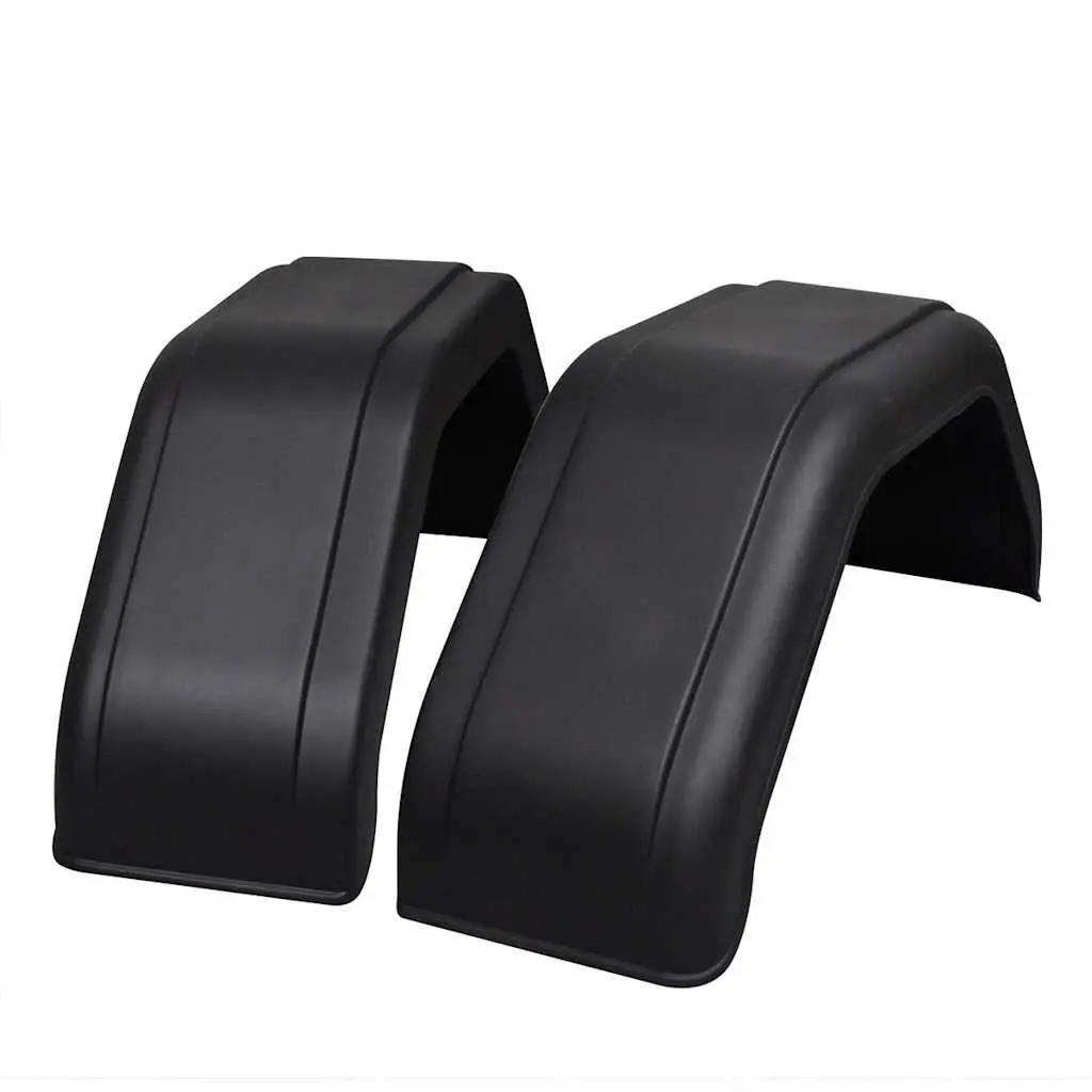 Mudguard Fender Set Protection 220 x 760 mm Black