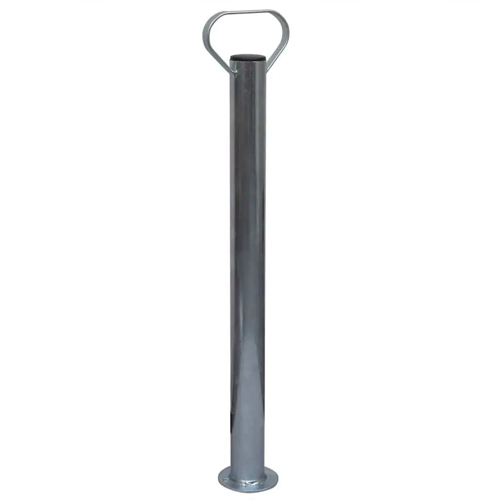 Support Tubes Split Clamps Jockey Wheel 48mm Silver
