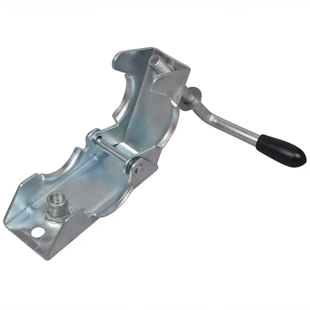 Support Tubes Split Clamps Jockey Wheel 48mm Silver