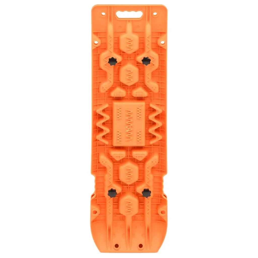 Traction Boards 2 Piece Orange Recovery Track Off-Road Vehicle Assistance Mats