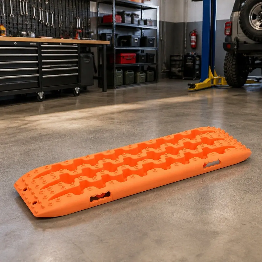 Traction Boards Recovery 106 x 30.5 cm Orange 2 Pieces Nylon Off-Road Emergency Vehicle Track