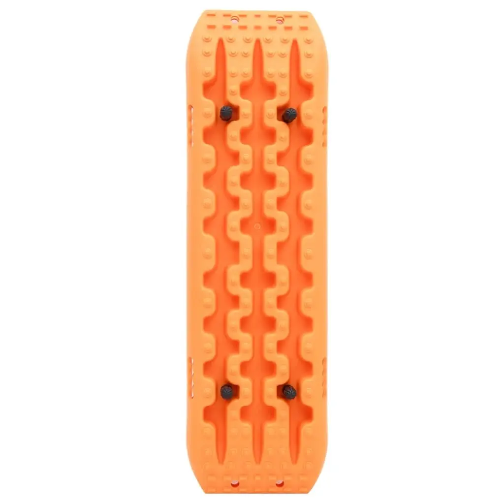 Traction Boards Recovery 106 x 30.5 cm Orange 2 Pieces Nylon Off-Road Emergency Vehicle Track