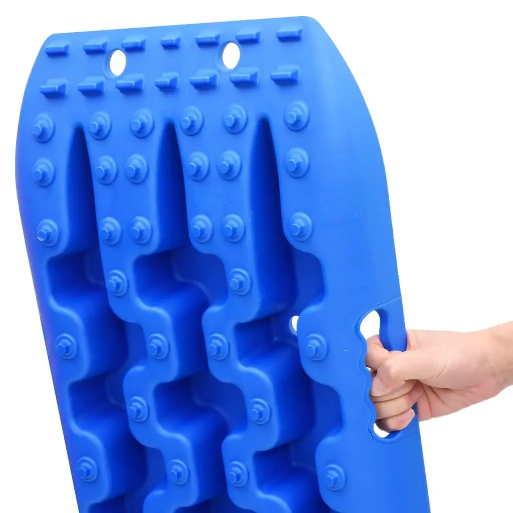 Traction Boards Vehicle Recovery 106x30.5x7 cm Blue 2 Piece
