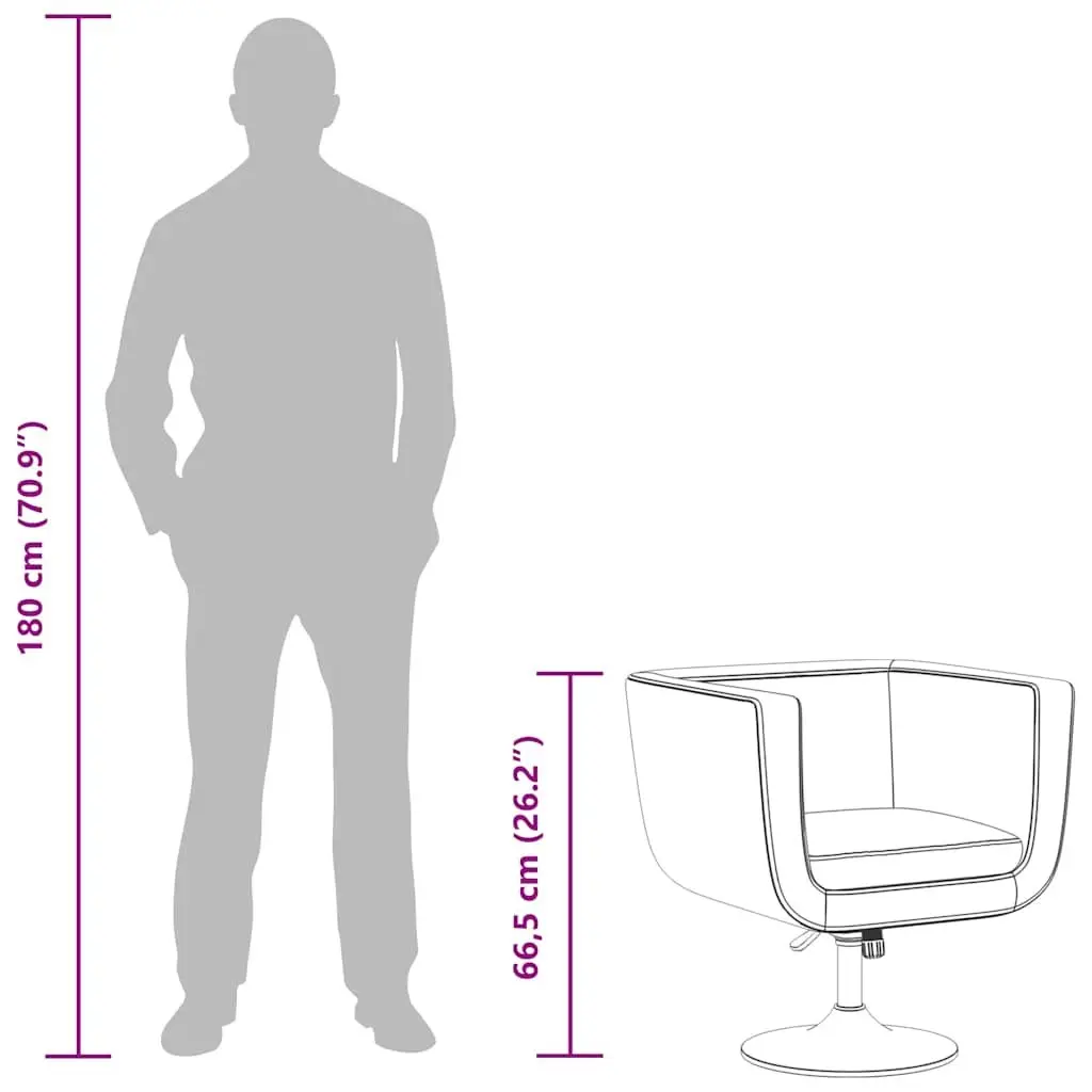 Swivel Bar Stool with Padded Seat White Adjustable Height Armchair