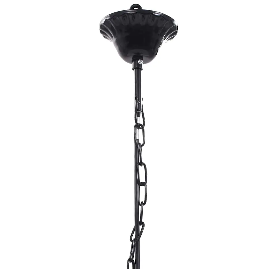 Chandelier Black Crystal Ceiling Light Fixture 5 Bulb for Living Room Bedroom Dining