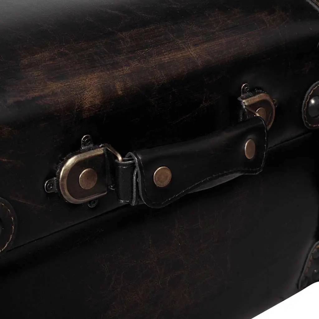 Long Storage Bench with Lockable Feature