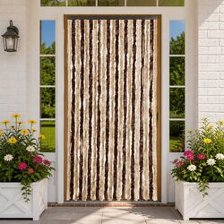 Reliable Chenille Insect Curtain 90x220 cm for Your Home