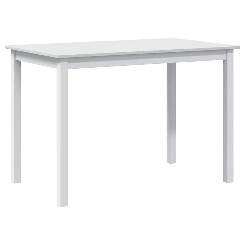 White 5-Piece Dining Set with Chairs