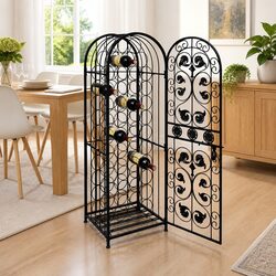 Reliable Wine Rack with Practical Design
