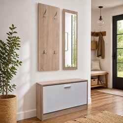 Affordable Wooden Shoe Cabinet Set for Everyday Use