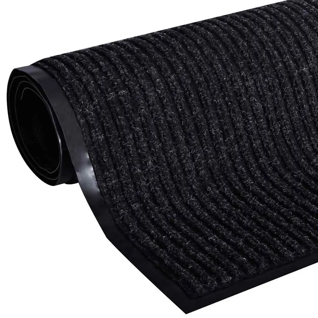 Black Door Mat 90 x 120 cm for Home & Office Use