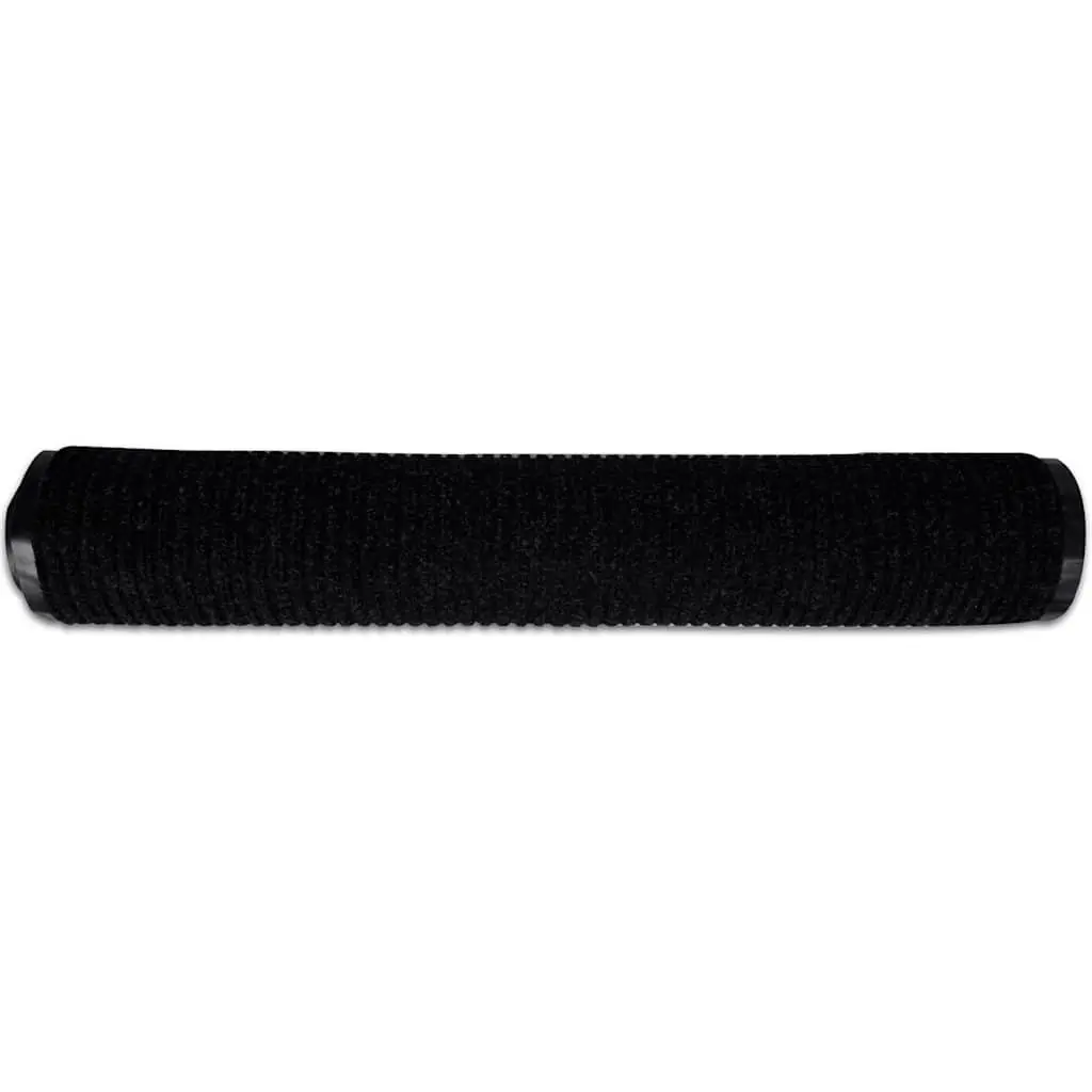Door Mat Non-Slip 120 x 180 cm Black Indoor Outdoor Entry Entrance
