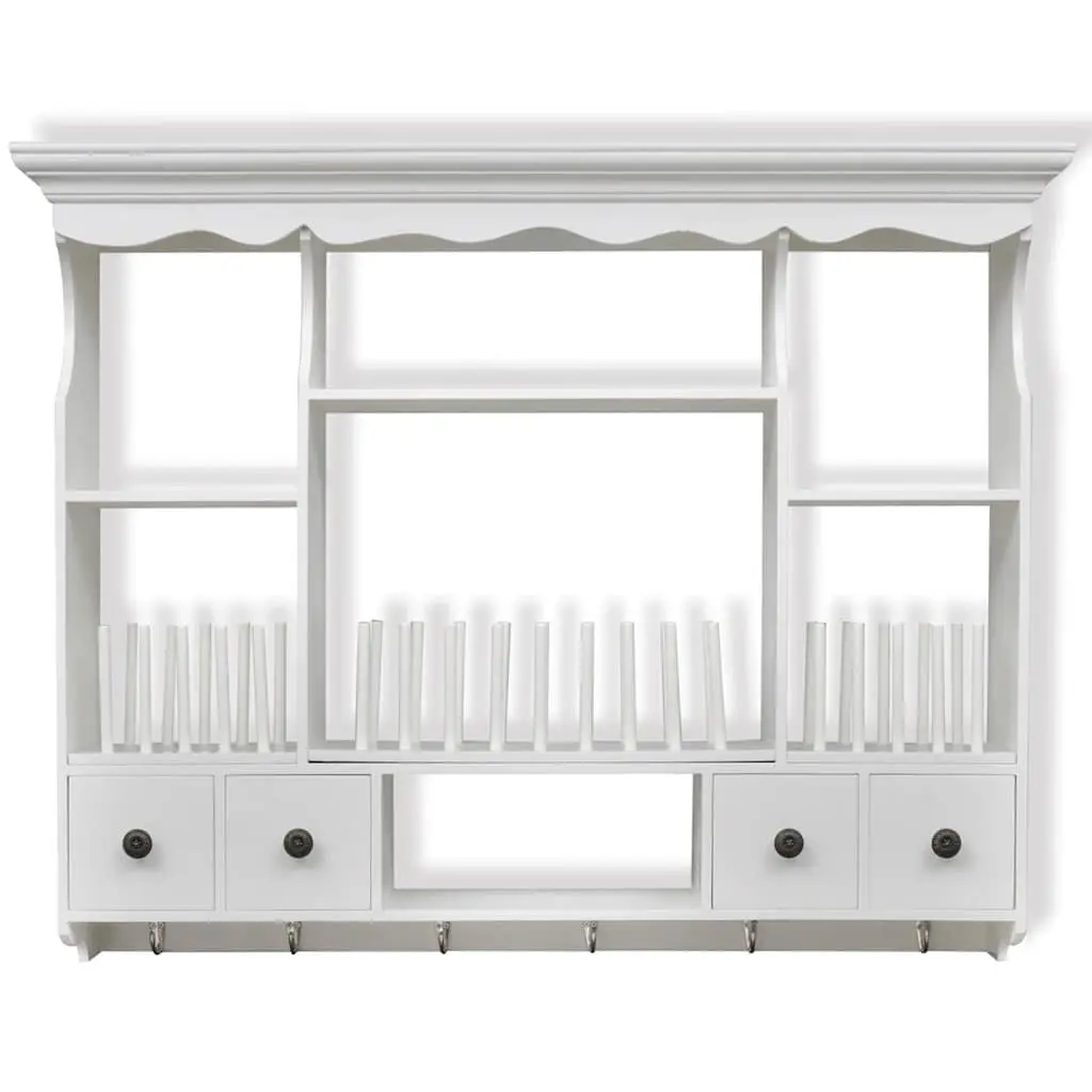 Wooden Kitchen Wall Cabinet with Drawers