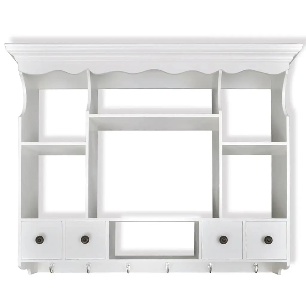 Wooden Kitchen Wall Cabinet with Drawers
