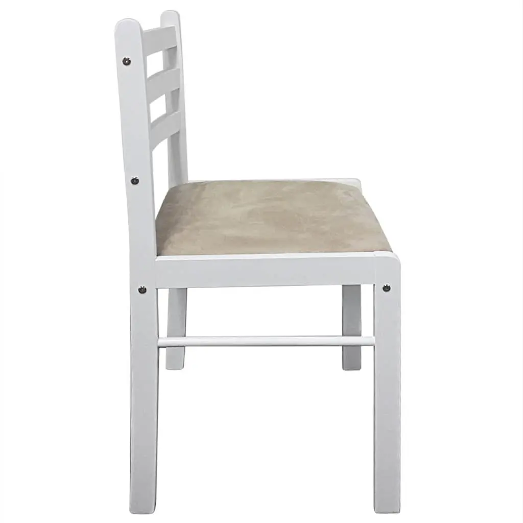 Dining Chairs Set of 4 in White