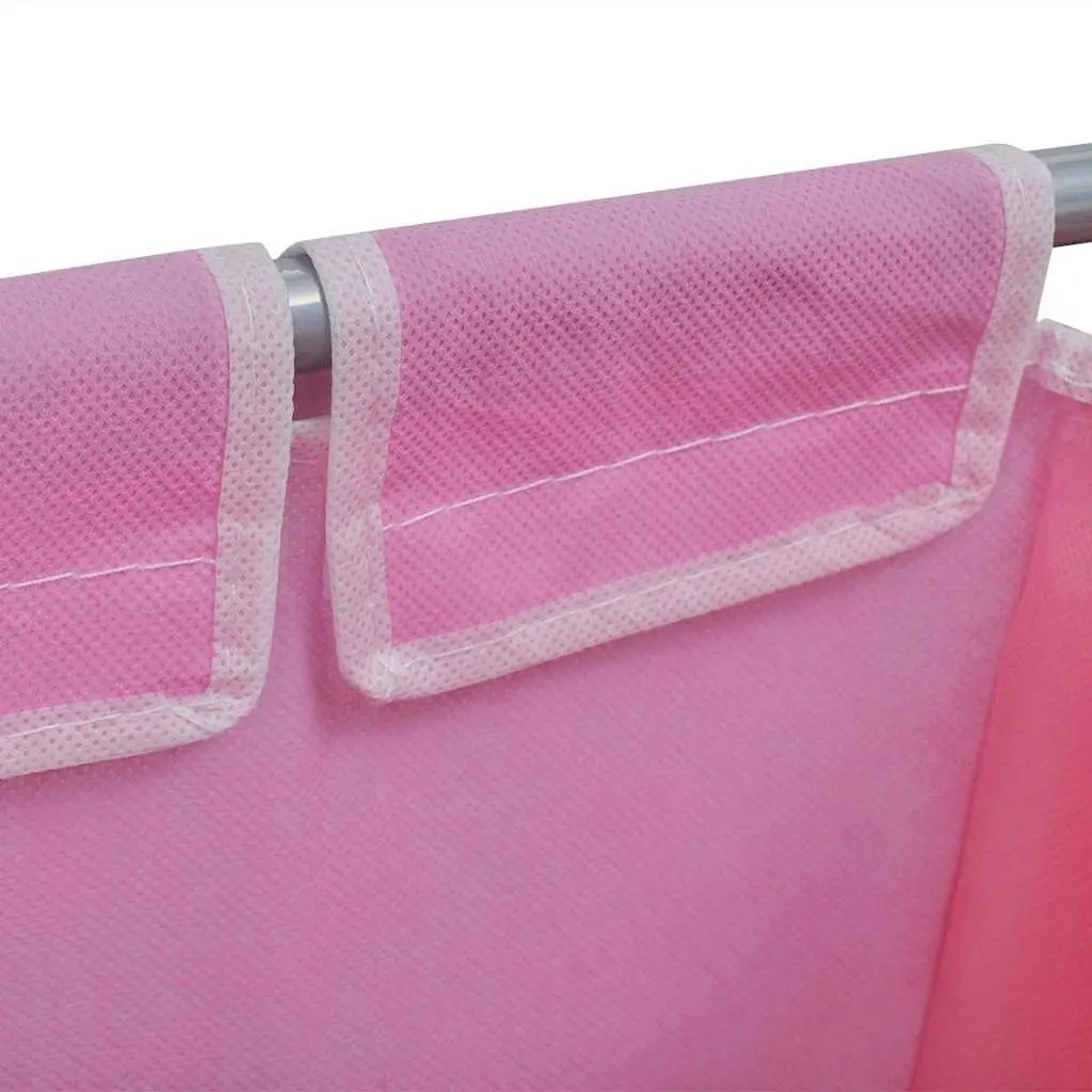 3-Section Laundry Sorter Hamper Organiser Multicolour