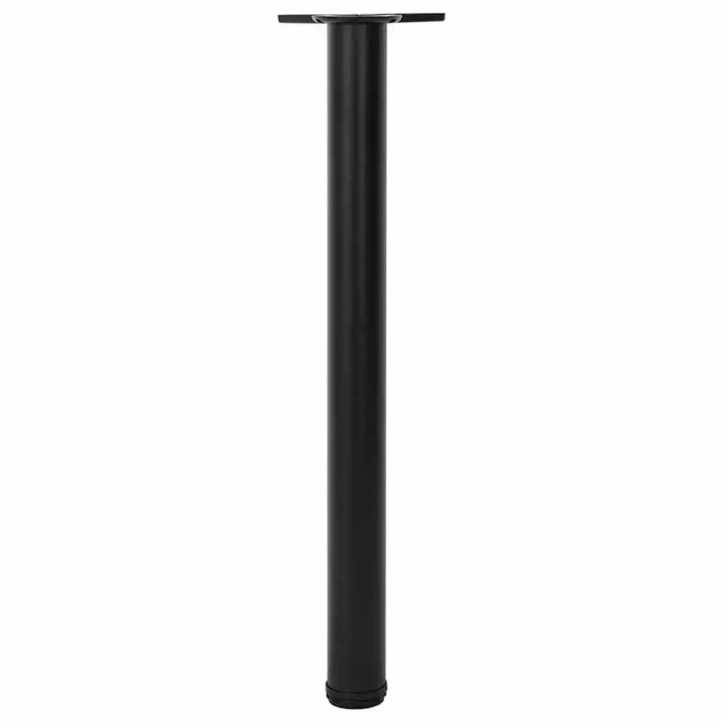 Table Legs Height Adjustable 710mm Set of 4 Replacement Furniture Support Black
