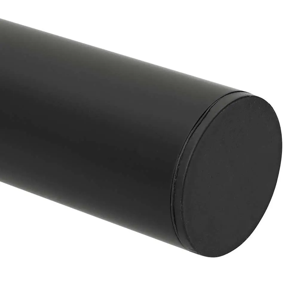 Black Telescopic Table Legs Set of Two