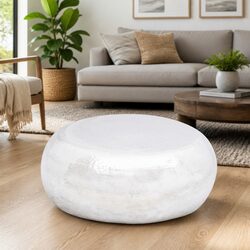 Affordable Hammered Aluminium Coffee Table for Your Home