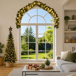 Warm and Practical 5m Green Christmas LED Garland