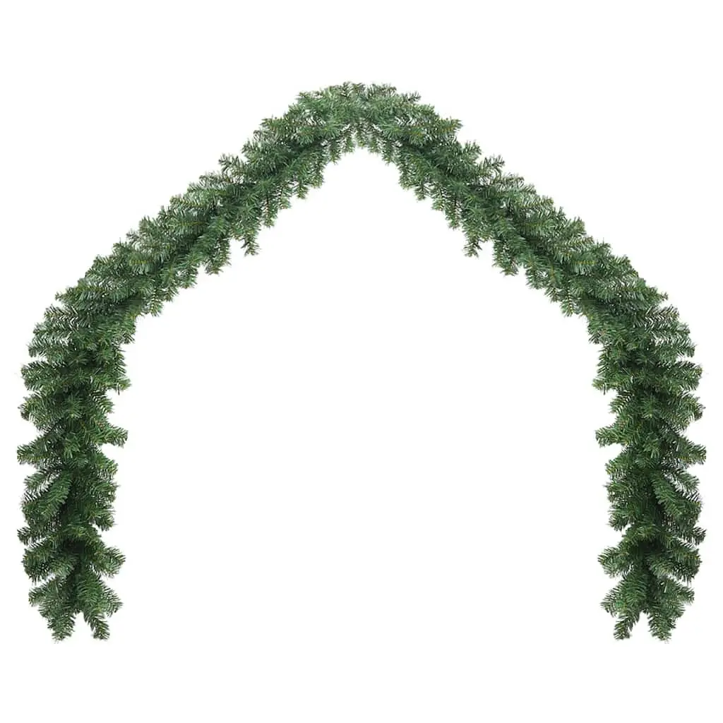 Christmas Garland LED Lights Indoor Outdoor Decoration 5m Green