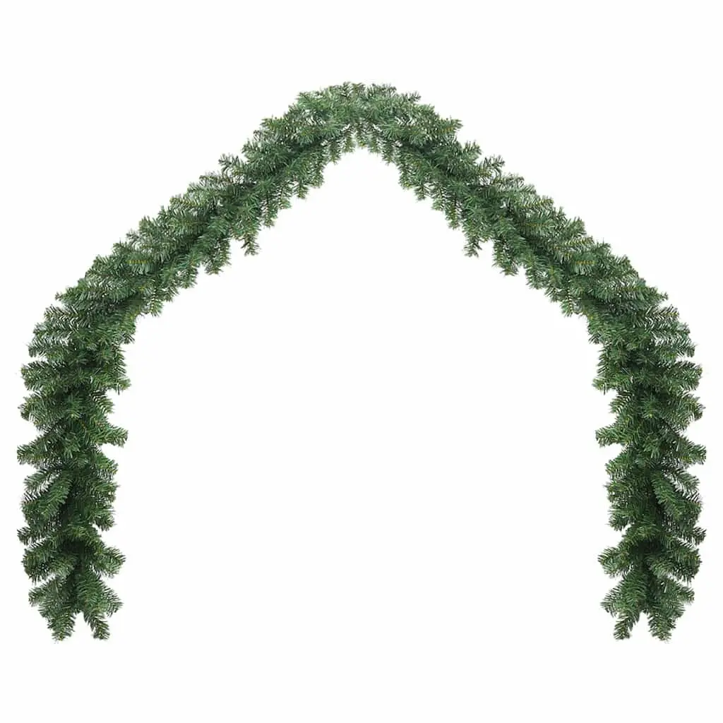 Christmas Garland 20m Green LED Lights Indoor Outdoor Holiday Decoration