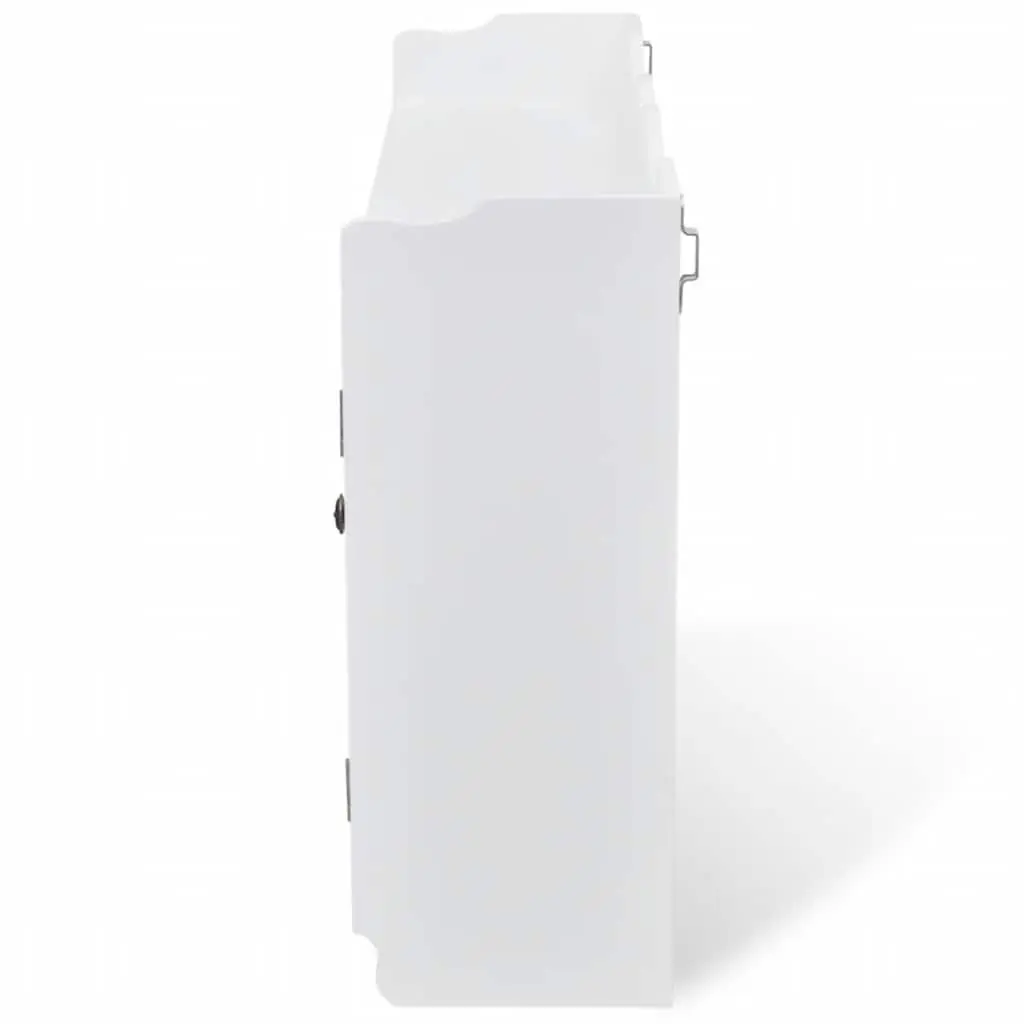 White MDF Display Cabinet