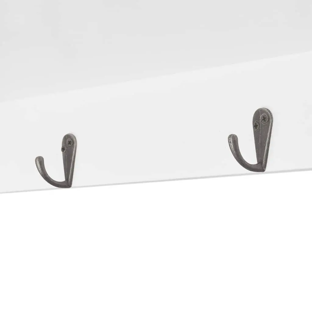 White MDF Display Cabinet